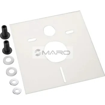 Haas Souprava pro tlumení hluku pro závěsný WC klozet, bidet, 390 x 426 mm, s příslušenstvím, 6573