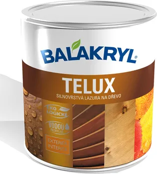 Lak na dřevo Balakryl Telux 0,7 kg palisandr 