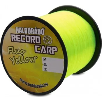 Haldorádó Record Carp Fluo Yellow 0,20 mm / 900 m - 5,0 kg