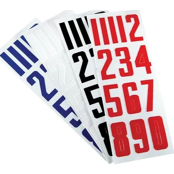 Čísla na helmu BAUER set 12ks
