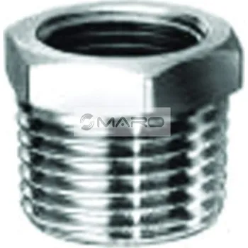 Instalatérský materiál Redukce mosazná MF 3/4" x 1/2", chrom, 678/3