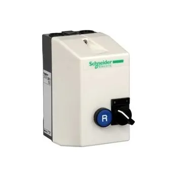 Stykač LE1D09P7A13T TeSys LE, spouštěč ve skříňce, 9A, 230 V AC cívka, 2-pol. přepínač+reset, Schneider Electric