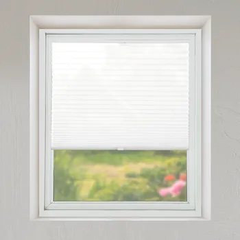 Roleta FOA Plisé roleta, Průsvitná, Bílá, P 001 , 100 x 70 cm