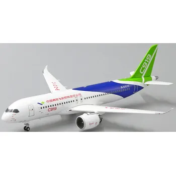 Plastikový model JC Wings - Comac C919, dopravce House Colors, Čína, 1/200