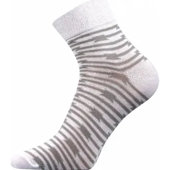 Pánské ponožky BOMA & LONKA Ponožky Ivana 39 Bílá Velikost: 35/38