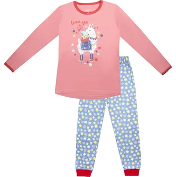 Dívčí pyžamo - Wolf S2153B, lososová Barva: Lososová, Velikost: 164