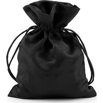 Výtvárné potřeby Dárkový pytlík 13x18 cm saténový, barva 4 (2) černá