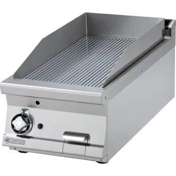 Kuchyňský gril Deska grilovací elektrická FTRT 94 ETS rýhovaná chrom