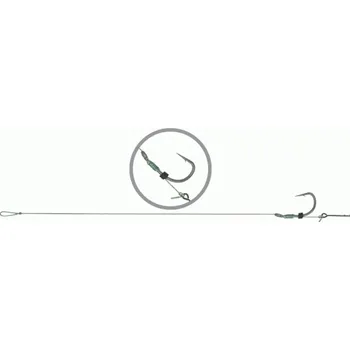Carp Zoom Návazec FC Power Feeder Rig KO.5 - 5 ks/10 cm/0,18 mm/vel.6