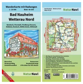 Bad Nauheim - Wetterau Nord 1 : 25 000