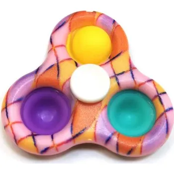 POP IT PUSH BUBBLE POP IT Spiner - přívěsek