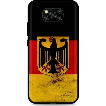 Pouzdro na mobilní telefon Kryt Xiaomi Poco X3 silikon Germany (obal neboli pouzdro na Xiaomi Poco X3)