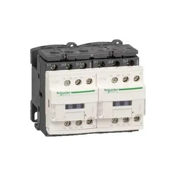 Stykač LC2D09BLV TeSys D reverzační stykač, 3p(3Z), AC-3, ? 440 V 9A, 24 V DC cívka, Schneider Electric