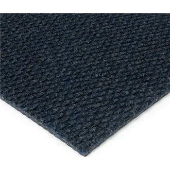 Rohožka Modrá kobercová zátěžová čistící zóna FLOMA Fiona - D 50cm, Š 100cm a V 1,1cm 83332397