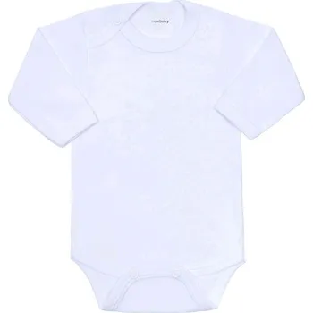 Kojenecký body NEW BABY Body dlouhý rukáv New Baby II bílé Vel. 74