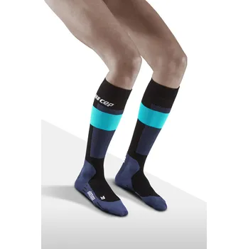 Dámské oblečení CEP Lyžařské kompresní podkolenky MERINO Dámské Velikost: III, Barvy: blue