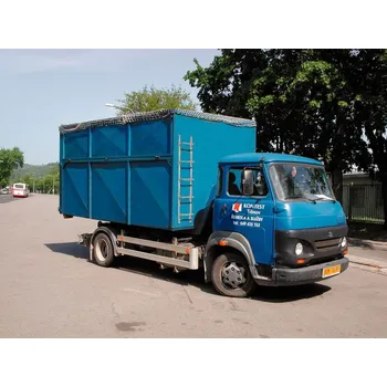 Pletivo Síť na kontejner, 3,5 x 5m, PP 3mm, oko 8cm, černý, 3 mm PP, 8 x 8 cm, Černá, Sítě na kontejnery, Skladem