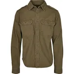 Build Your Brand Pánská košile 9373 Olive S