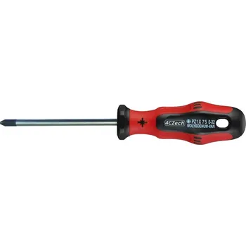 Šroubovák Šroubovák pozidriv PZ 1 / 75 mm profi 4CZech
