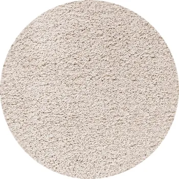 Ayyildiz Kusový koberec Dream Shaggy 4000 Cream kruh Rozměry koberců: 80x80 (průměr) kruh