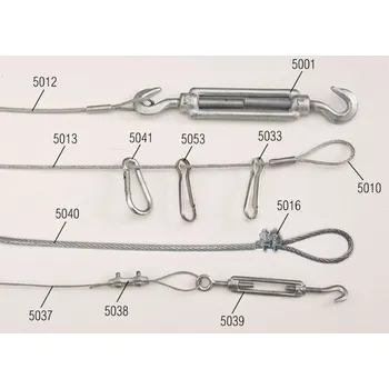 Příslušenství pro plot Smyčka na ocelovém lanku, síla lanka 3mm (obal PVC), -, Šedá, Příslušenství, Skladem, 1 ks