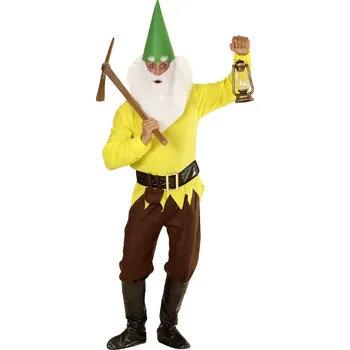 Karnevalový kostým Ptákoviny CB Kostým Trpaslík Žlutá L