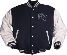 Dámská casual bunda Mil-Tec Ny Baseball modrá/bílá