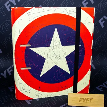 Příslušenství k deskovým hrám Marvel Captain America - kroužkový pořadač