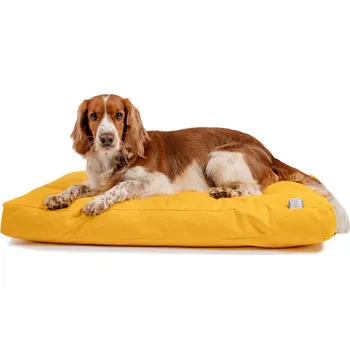 Matrace Matrace SAMOHÝL Buffy nylonová žlutá se zipem 120x100x15cm