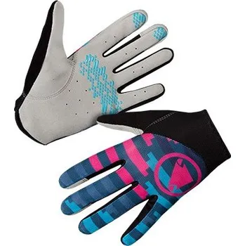 Cyklistické rukavice Endura Hummvee Lite Icon rukavice dlouhoprsté (modré/růžové) E1258BI Velikost: L