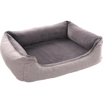 Pelíšek pro psa Pelech FLAMINGO Esmo obdélníkový šedý 100x80cm