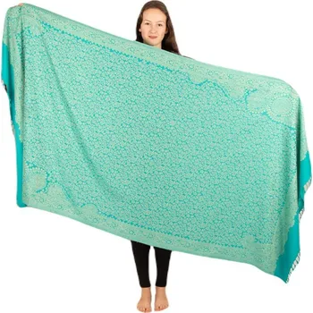 Šála Akrylová šála / pléd Damini Aqua Large, Sittar