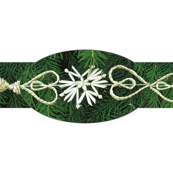 Vánoční dekorace Anděl Přerov Slaměný vánoční řetěz typ I 2 m