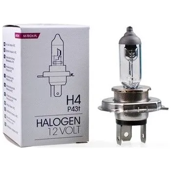 Autožárovka M-TECH POLAND | Žárovka halogenová H4 9003 12V 60/55W P43t Z4, 50292