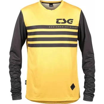 cyklistický dres TSG dres - waft jersey ls yellow ochre (586) velikost: L