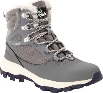 Dámská zimní obuv Jack Wolfskin Everquest Texapore High šedo/bílá 37