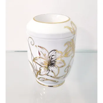 Smuteční dekorace Urna Diamant mini Lilie