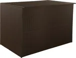 vidaXL Zahradní úložný box hnědý 150 x 100 x 100 cm polyratan