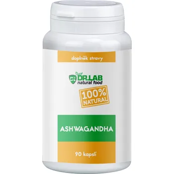 Doplněk stravy DR.LAB ASHWAGANDHA 100% 90 KAPSLÍ