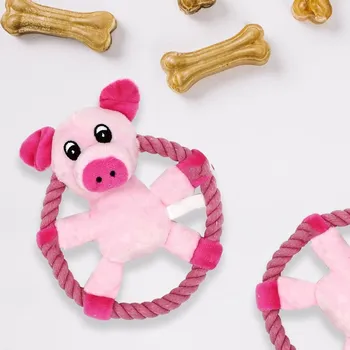 Hračka pro psa 4L Hračka pro psy - plyšové prasátko