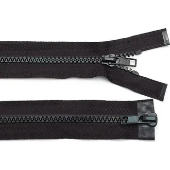 Zip Zip kostěný No 5 dělitelný 2 jezdce 140 cm bundový, barva Černá