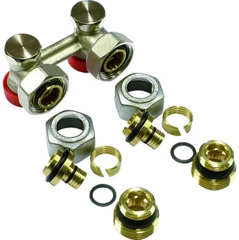 Fitinka Giacomini Sada pro tělesa VK - rohová, R388S 1/2" x 18