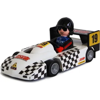 auto na autodráhu Superkart IGZ bílá karosrie č.19