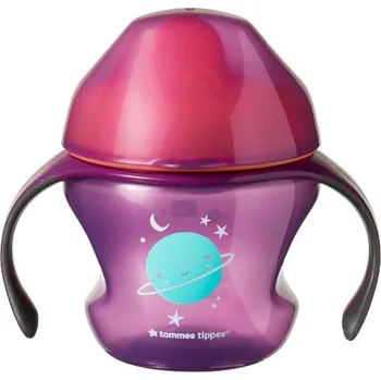 Kojenecká láhev Tommee Tippee NETEKOUCÍ HRNEK EXPLORA FIRST CUP 150ML 4M+ > varianta girl