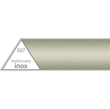 přechodová lišta Přechodová lišta 49 mm - oblá, šroubovací/samolepící Provedení: inox E07, Délka (cm): 93 3-04-9307 2