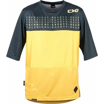 cyklistický dres TSG dres - swamp jersey ss ochre navy (618) velikost: XL