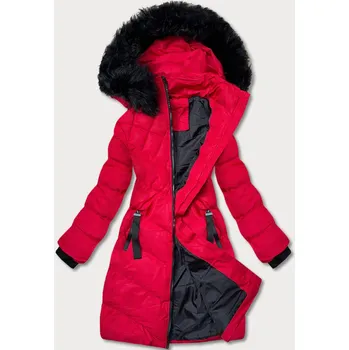 Dámská zimní bunda 5M730-270 červená S