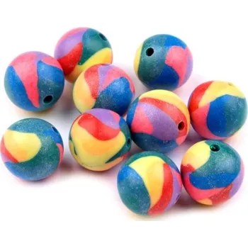 Korálek Korálky FIMO - DUHA - kulička Ø12mm (1kus)