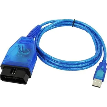 Autodiagnostika USB VAG KKL OBD II Diagnostický kabel VW SEAT AUDI ŠKODA - Modrý