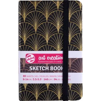 ROYAL TALENS Skicář ART CREATION sketch 9x14cm Art Deco, 80 listů